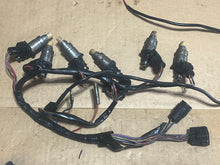 Load image into Gallery viewer, 250 225 200 150 HP Yamaha OX66 FUEL INJECTORS (6) 65L-13761-00-00 INJECTOR HARNESS 65L-8259N-20-00 two stroke 1997-2004