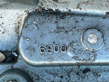 Load image into Gallery viewer, 4 hp Yamaha 6E0-45111-02-EK UPPER CASING midsection 4MSHR 1993 ‘88-93 TWO STROKE clamps 6E0-43111-01-EK 6E0-43112-01-EK