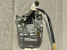 Load image into Gallery viewer, 40 30 hp Mercury CARBURETOR SET top 830276T27 middle 830276T11 bottom 830276T12 ENRICHENER 854254T four stroke 3 cylinder 40ELPT 2000 YAMAMERC Yamaha CARB 1 67C-14901-10-00 CARB 2 14902 CARB 3 14903 PRIMER STARTER 67C-14380-00-00