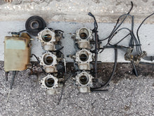 Cargar imagen en el visor de la galería, 225 250 hp Yamaha 2 stroke 6 carb set, reeds, intake 76 degree VX