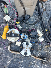 Load image into Gallery viewer, E tec top mount binnacle control, key,harness, rpm, fuel, volt, trim, multifunctional