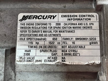 Cargar imagen en el visor de la galería, 115 hp Mercury Optimax VST BOWL CHAMBER 889324T03 WIRE 889325A02 FUEL PUMP 14360T74 SENSOR 889330 two stroke DFI compatible 75 - 250 hp