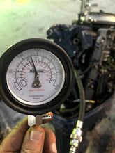 Load image into Gallery viewer, 90 hp Nissan Tohatsu POWERHEAD Cylinder Block Assy 3B7B011001 two stroke 130 psi cold compression on all N90 M90