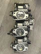 Cargar imagen en el visor de la galería, 90 hp Yamaha CARBURETOR SET 6H1-14301-30-00 14302 14303 TWO STROKE 2004-2009