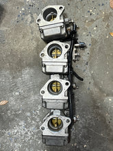 Load image into Gallery viewer, 115 hp Mercury WME 51 824902A5 824902A6 824902A7 824902A8 3301-824902-c Carburetor Set two stroke four cylinder