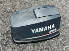 Cargar imagen en el visor de la galería, 85 hp Yamaha TOP COWLING ASSEMBLY 688-42610-L1-EK two stroke c85 1992-1993