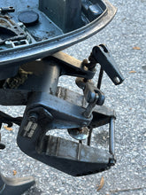 Load image into Gallery viewer, 4 hp Yamaha 6E0-45111-02-EK UPPER CASING midsection 4MSHR 1993 ‘88-93 TWO STROKE clamps 6E0-43111-01-EK 6E0-43112-01-EK