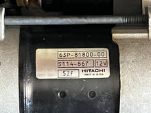 Cargar imagen en el visor de la galería, f 250 hp Yamaha STARTING MOTOR starter 6BR-81800-02-00 6BR-01 6BR-81800-00-00 four stroke 2005-2024 compatible 150 200 225 hp