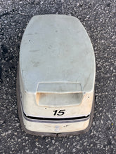 Lade das Bild in den Galerie-Viewer, 15 9.9 hp Johnson Evinrude motor ENGINE COVER 0392784 0391842 two stroke 1983