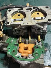 Cargar imagen en el visor de la galería, 175 hp Mercury CARBURETOR SET 9672A4 9672A5 9672A6 3308-9672-C two stroke V6