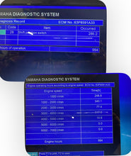 Load image into Gallery viewer, F 150 hp Yamaha ECU 63P-33 63P-8591A-33-00 F8T 94371 four stroke 2006 994 hours - superseded number 63P-30 through 63P-38