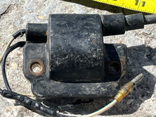 Load image into Gallery viewer, OEM Yamaha Ignition coil cm61-26 1987 16” boot cable TWO STROKE