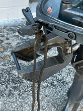 Load image into Gallery viewer, 4 hp Yamaha 6E0-45111-02-EK UPPER CASING midsection 4MSHR 1993 ‘88-93 TWO STROKE clamps 6E0-43111-01-EK 6E0-43112-01-EK