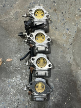 Load image into Gallery viewer, 115 hp Mercury WME 51 824902A5 824902A6 824902A7 824902A8 3301-824902-c Carburetor Set two stroke four cylinder