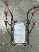 Load image into Gallery viewer, 150 -250 hp Yamaha 61A-85570-00-00 IGNITION COIL 76d OX66 f6t530 oem TESTED 8” cord with electrical bracket Two Stroke 1997-2003