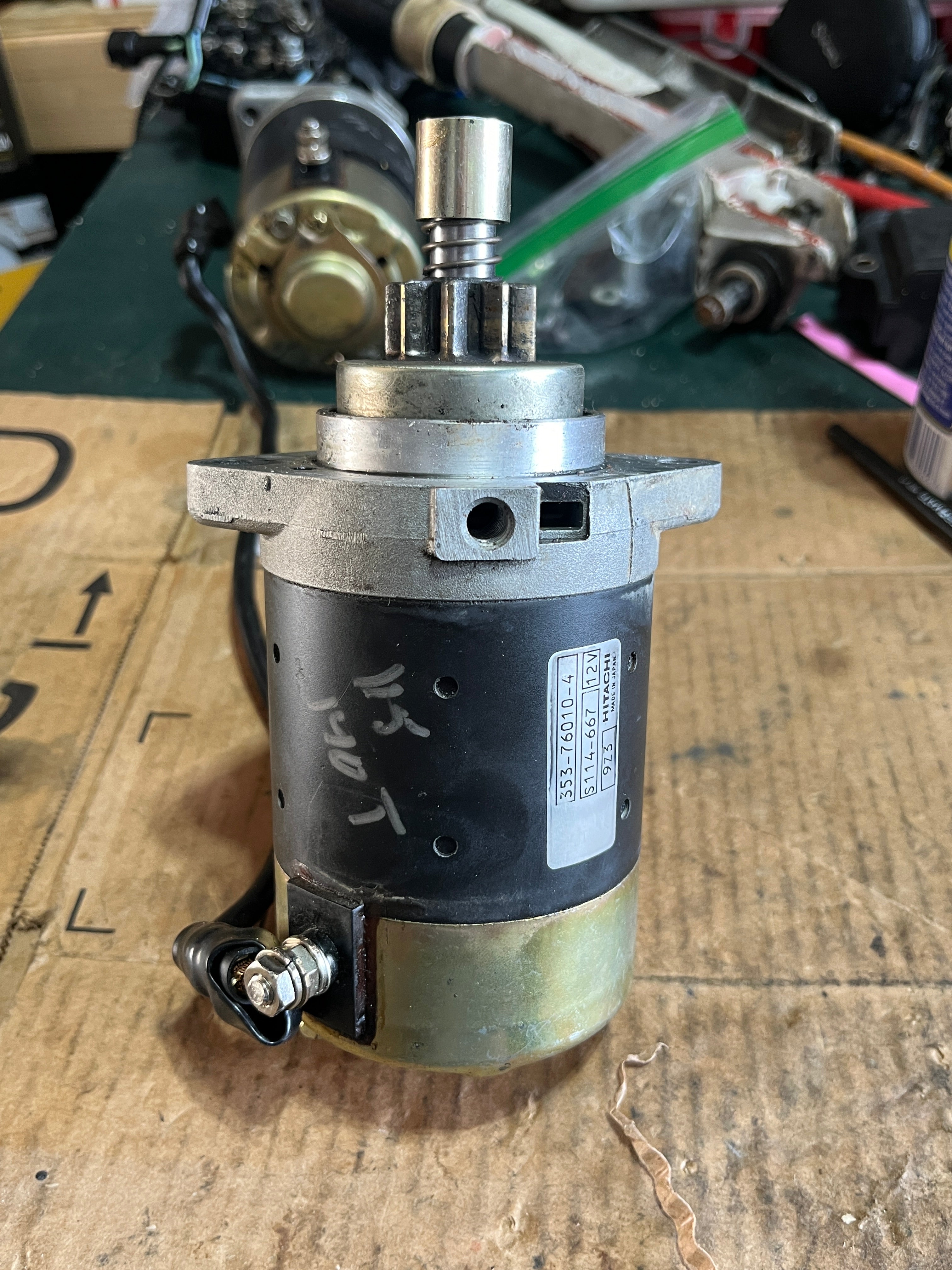 140 115 hp Tohatsu Nissan 353760104 STARTER MOTOR 1996-2014 two stroke ...