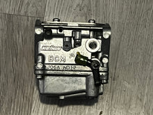 Load image into Gallery viewer, 40 30 hp Mercury CARBURETOR SET top 830276T27 middle 830276T11 bottom 830276T12 ENRICHENER 854254T four stroke 3 cylinder 40ELPT 2000 YAMAMERC Yamaha CARB 1 67C-14901-10-00 CARB 2 14902 CARB 3 14903 PRIMER STARTER 67C-14380-00-00