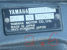 Lade das Bild in den Galerie-Viewer, 200 175 150 hp Yamaha CLAMP BRACKETS 6G5-43111-02-8D 6G5-43112-02-4D, SWIVEL BRACKET 6G5-43311-00-8D, 25” STEERING BRACKET ARM 6E5-42510-25-8D, 25” UPPER CASING 6E5-45111-23-8D, Two-wire PTT 6G5-43800-06-4D two stroke compatible most 1999-2012