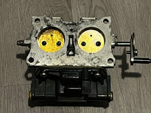 Load image into Gallery viewer, 90 hp Johnson Evinrude CARBURETOR SET two stroke 4 cylinder BODY 335830-AS BOWL 398554 56C JETS