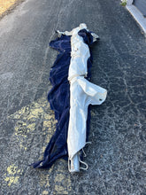 Load image into Gallery viewer, Rolly Tasker jib sail size 9x21x20' w jib and sunbrella sail cover