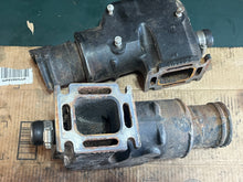 Cargar imagen en el visor de la galería, Mercruiser 816900A5 816900-c 4” stainless steel exhaust riser 5.0 5.7 7.4 8.2 Liter v8 Bravo