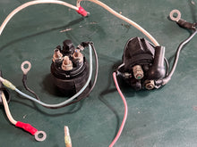 Cargar imagen en el visor de la galería, DT 50 - 140 hp Suzuki Tilt & Trim Solenoids 38410-94540 up & down OEM Two Stroke $75 - works for other makes & models 804282T 38410-95540 38410-94510