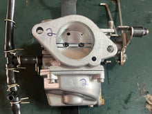 Cargar imagen en el visor de la galería, 75 hp Yamaha CARBURETOR SET carb 1 692-14301-45-00 CARB 2 692-14302-45-00 CARB 3 692-14303-45-00 two stroke 1995-2000 ACCELERATOR LEVER ROD 688-41217-01-00, CHOKE ROD 2 688-41257-01-00