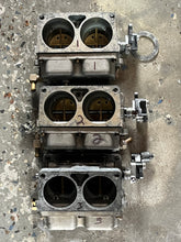 Cargar imagen en el visor de la galería, 150 135 175 hp Mercury CARBURETOR SET 3326-828272-C .096 jets 1347-5427-c 1347-7561 46-10799 two stroke v6 some compatibility 1979-1992