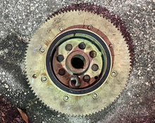 Cargar imagen en el visor de la galería, DT 150 hp Suzuki FLYWHEEL MAGNETO 32102-92E00 NUT 09140-18007 two stroke EFI 1989-1997 some compatibility 175 200 225 hp