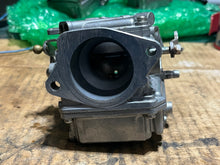 Load image into Gallery viewer, 90 75 hp Yamaha carburetor set with linkages 6H1-14301-07-00 6H1-14302-07-00 6H1-14303-07-00 Two Stroke 1992-2003
