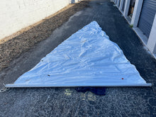 Load image into Gallery viewer, Rolly Tasker jib sail size 9x21x20' w jib and sunbrella sail cover
