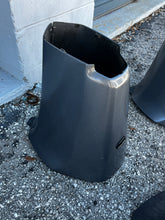 Load image into Gallery viewer, 200 hp Yamaha BOTTOM COWLING APRON 25” 68F-42741-10-4D two stroke 2000-208 some 150 175 hp compatibility