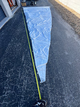 Load image into Gallery viewer, Rolly Tasker jib sail size 9x21x20' w jib and sunbrella sail cover