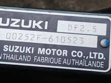 Cargar imagen en el visor de la galería, DF 2.5 hp Suzuki 20” GEAR CASE ASSY 55110-97J51-YAY DRIVESHAFT 57111-97J20 PROP HOUSING 56120-97J50-YAY PROPELLER 58110-97JA0-019 four stroke 2024