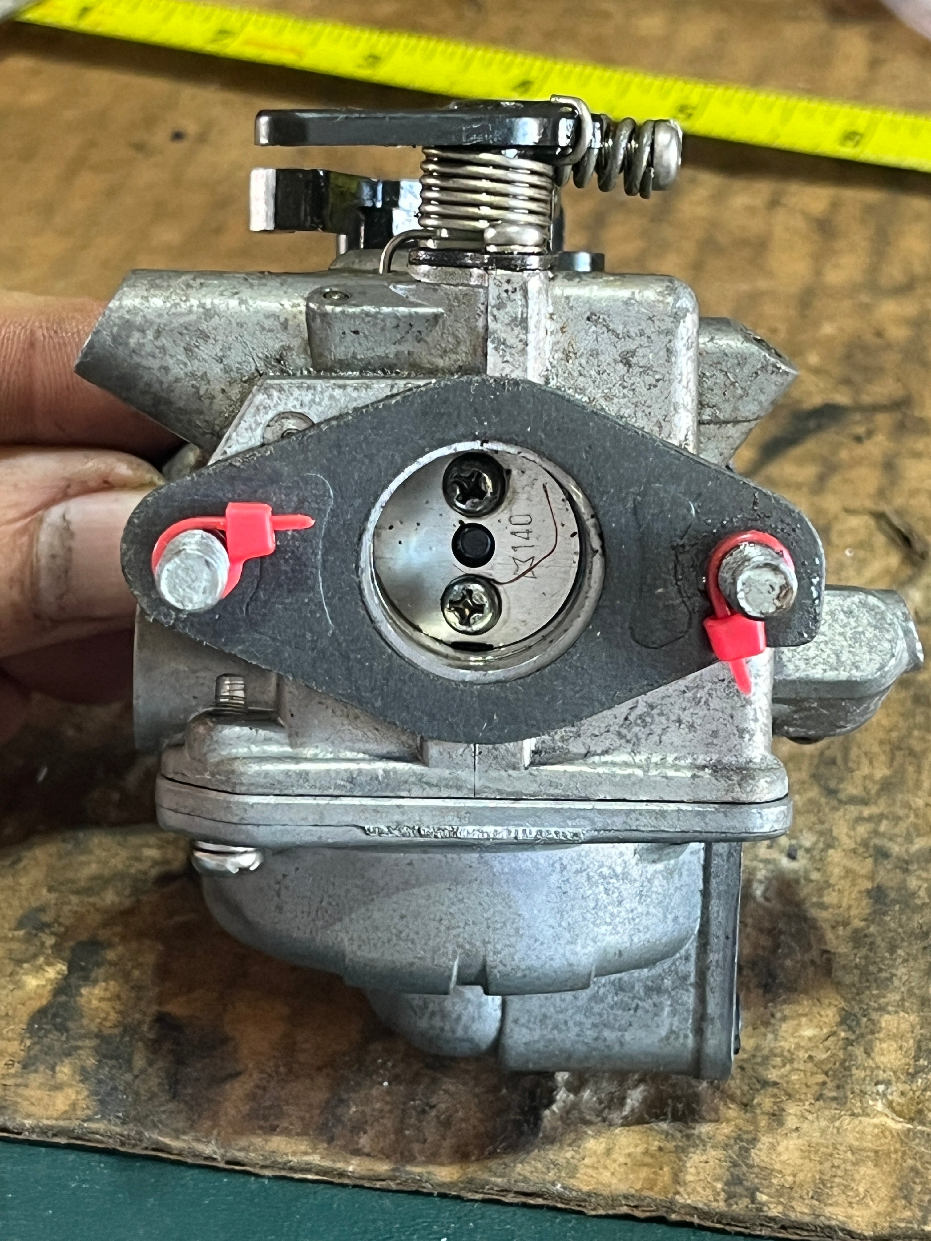 MFS 4 hp Nissan Tohatsu carburetor 3r4032000, intake silencer 3h460241 ...