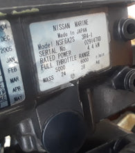 Cargar imagen en el visor de la galería, NSF 6 5 4 hp Nissan Tohatsu MFS GEAR CASE ASSY with prop 369S60000-2 four stroke 2002-2005