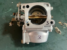 Cargar imagen en el visor de la galería, 75 hp Yamaha CARBURETOR SET carb 1 692-14301-45-00 CARB 2 692-14302-45-00 CARB 3 692-14303-45-00 two stroke 1995-2000 ACCELERATOR LEVER ROD 688-41217-01-00, CHOKE ROD 2 688-41257-01-00