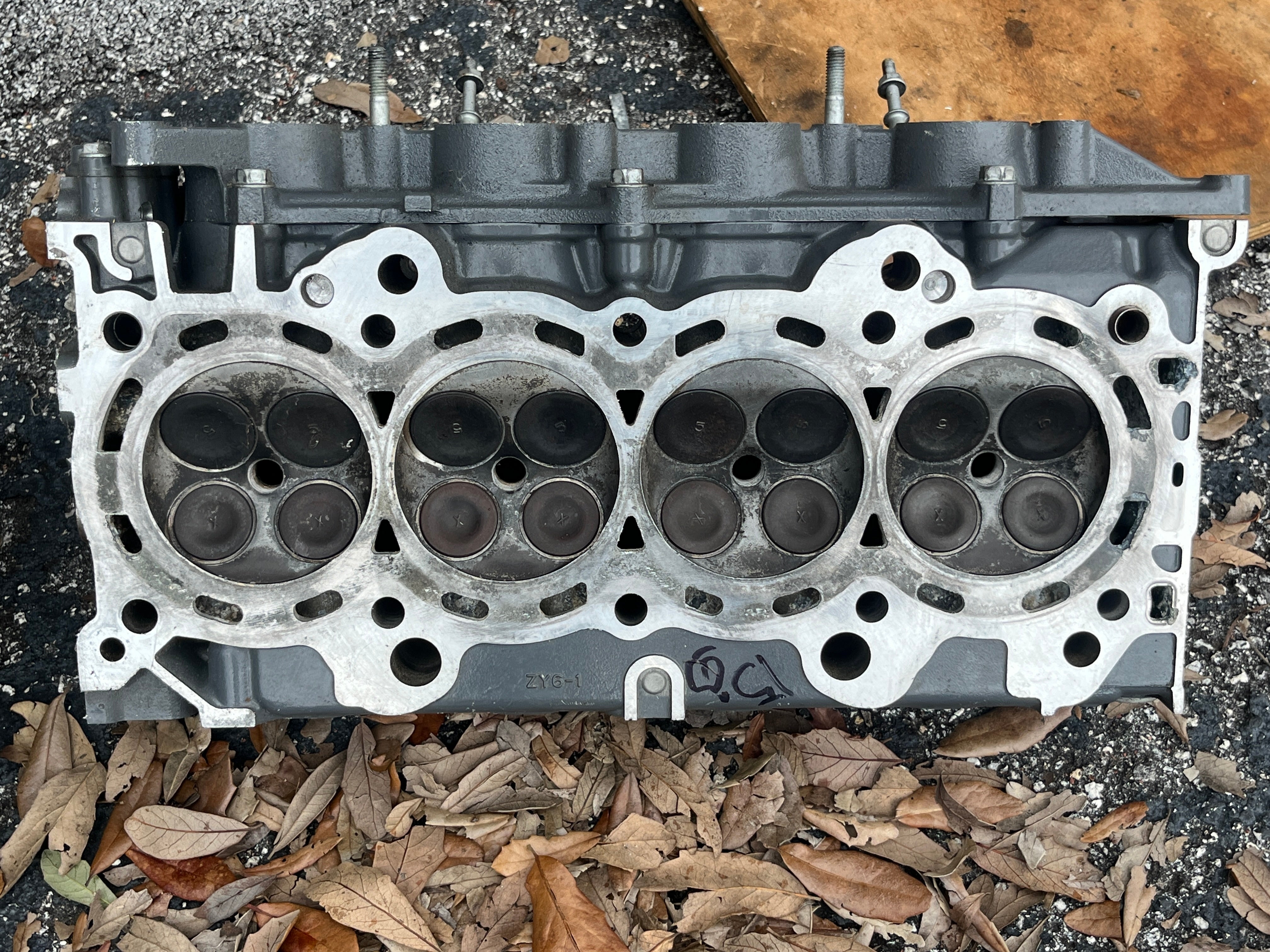 BF 150 hp Honda CYLINDER HEAD 06122-ZY6-040ZA four stroke - Marine ...