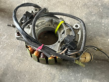 Load image into Gallery viewer, F 100 80 hp Yamaha Stator Assy 67F-85510-00-00, PULSER COIL 67F-85580-00-00 four stroke electrical - items combine into BASE ASSY 67F-85560-00-00