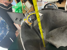 Cargar imagen en el visor de la galería, MFS 50 40 hp Tohatsu lower cowl APRON white 3KYQ612250 2013-2023 driveshaft housing some compatibility with mfs 60