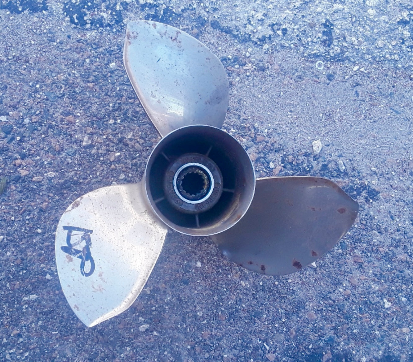 15 pitch threeblade boat Propeller Marine Parts Galore Official Store