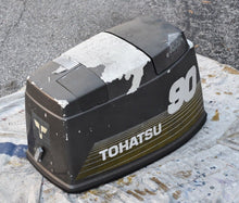 Cargar imagen en el visor de la galería, 90 HP Tohatsu nissan top cowl, cowling 3T9S675100 Engine Cover