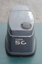 Load image into Gallery viewer, 50 hp Yamaha engine cover 62X-42610-60-4D top cowling, blue stripe Two Stroke