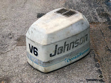 Load image into Gallery viewer, 200 225 250 hp Johnson Ocean Runner 5001384 ENGINE COVER Cowl two stroke 0337791 air intake cover