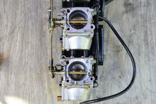 Cargar imagen en el visor de la galería, 115 hp Tohatsu Nissan 3E0032001 CARBURETOR UPPER, 4 carb set, ROD CHOKE VALVE, THROTTLE ROD, AIR SILENCER, COVER Two Stroke outboard motors