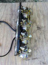 Cargar imagen en el visor de la galería, 115 hp Tohatsu Nissan 3E0032001 CARBURETOR UPPER, 4 carb set, ROD CHOKE VALVE, THROTTLE ROD, AIR SILENCER, COVER Two Stroke outboard motors