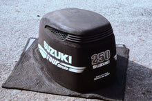 Load image into Gallery viewer, DF 250 225 200 hp SUZUKI engine cover cowl V6 “degraded finish” FOUR STROKE 61430-93870-YAY 61430-93822-YKV 61430-93812-YAY