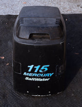 Cargar imagen en el visor de la galería, 115, 125 hp Mercury mariner engine cover, cowling, 4 cylinder two stroke, RESTORATION piece