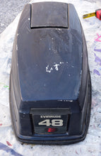 Cargar imagen en el visor de la galería, 48 HP Evinrude Cowling, Johnson OMC, engine cover, top cowl, hood