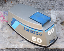 Cargar imagen en el visor de la galería, 45 50 60 70 hp Tohatsu nissan engine cover 2 cylinder two stroke Cowling